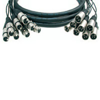 Multipaire 5 m 8 XLR/XLR