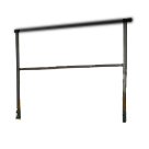 Garde-corps longueur 2 m + fixations