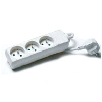 Barrette de 3 prises