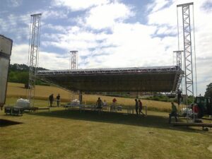 Gril Technique "FL Structures" couvert, 12 x 10 m