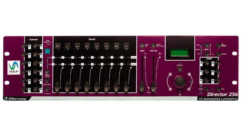 Pupitre à mémoire DMX STARWAY Director 256