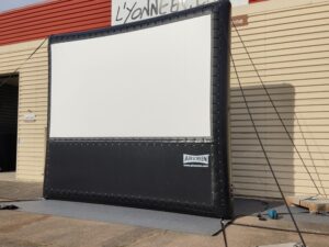 Ecran gonflable 500 x 300 cm