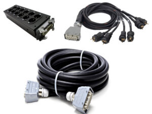 Multipaire de 6 circuits de 25 m en 2.5²