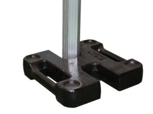 Poids de fonte 15kg pour tente