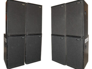 Pack 2x2 NEXO : 4 PS15 + 4 PS15 Basses